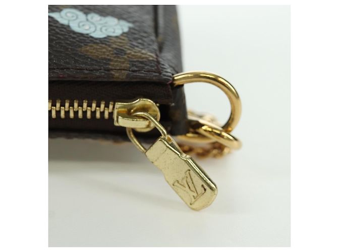 LOUIS VUITTON Monogram Vivienne Mini Pochette Accesorios M81633 Auth YKZ562SAM Monograma - vista 9
