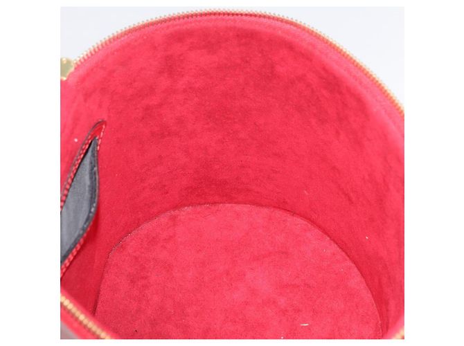 LOUIS VUITTON Borsa a Mano Epi Cannes Rossa M48037 LV Auth ka3555A Rosso - vista 20