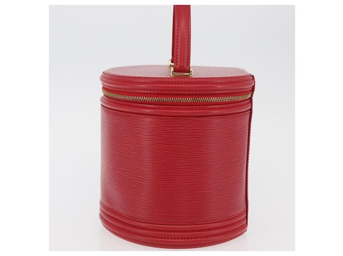 LOUIS VUITTON Borsa a Mano Epi Cannes Rossa M48037 LV Auth ka3555A Rosso - vista 3