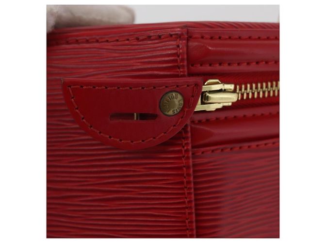 LOUIS VUITTON Borsa a Mano Epi Cannes Rossa M48037 LV Auth ka3555A Rosso - vista 9