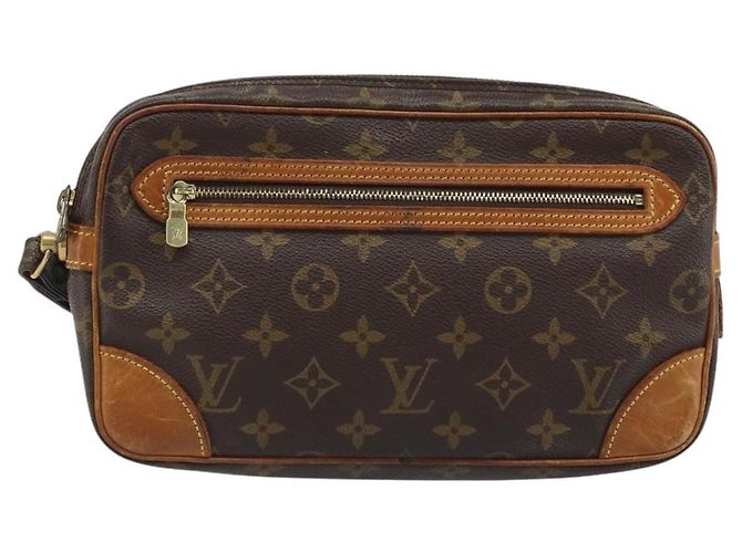 LOUIS VUITTON Clutch Marly Dragonne GM Monogram M51825 LV Auth BA11533 Monogramma - vista 13