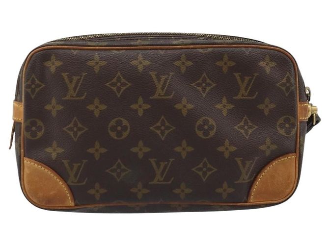 LOUIS VUITTON Clutch Marly Dragonne GM Monogram M51825 LV Auth BA11533 Monogramma - vista 2