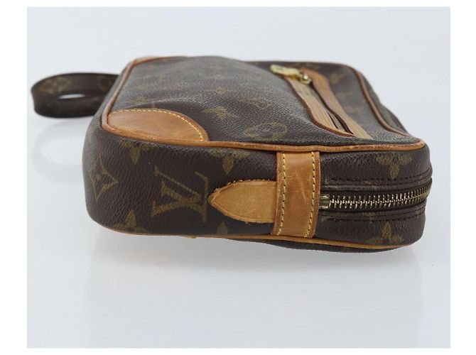 LOUIS VUITTON Clutch Marly Dragonne GM Monogram M51825 LV Auth BA11533 Monogramma - vista 3