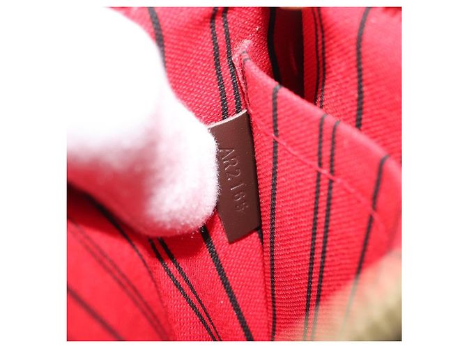 LOUIS VUITTON Pouch Neverfull PM Damier Ebene Auth LV 171206A - vista 12