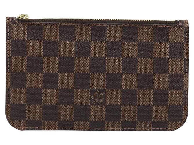 LOUIS VUITTON Pouch Neverfull PM Damier Ebene Auth LV 171206A - vista 13