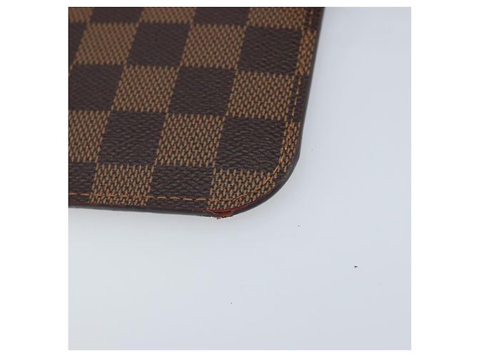 LOUIS VUITTON Pouch Neverfull PM Damier Ebene Auth LV 171206A - vista 16