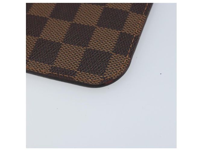 LOUIS VUITTON Pouch Neverfull PM Damier Ebene Auth LV 171206A - vista 17