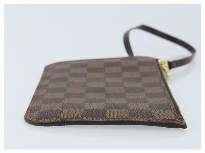 LOUIS VUITTON Pouch Neverfull PM Damier Ebene Auth LV 171206A - vista 3