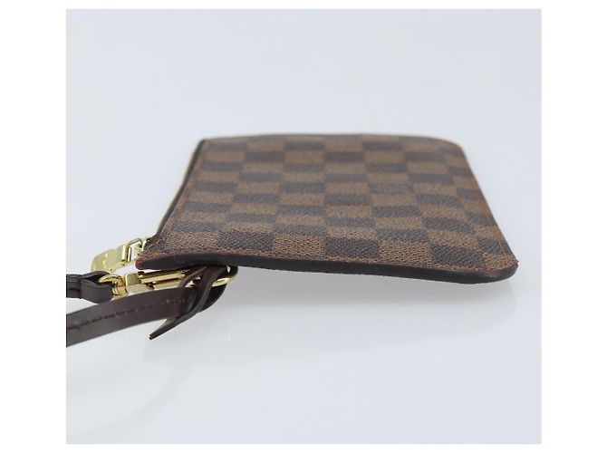 LOUIS VUITTON Pouch Neverfull PM Damier Ebene Auth LV 171206A - vista 4