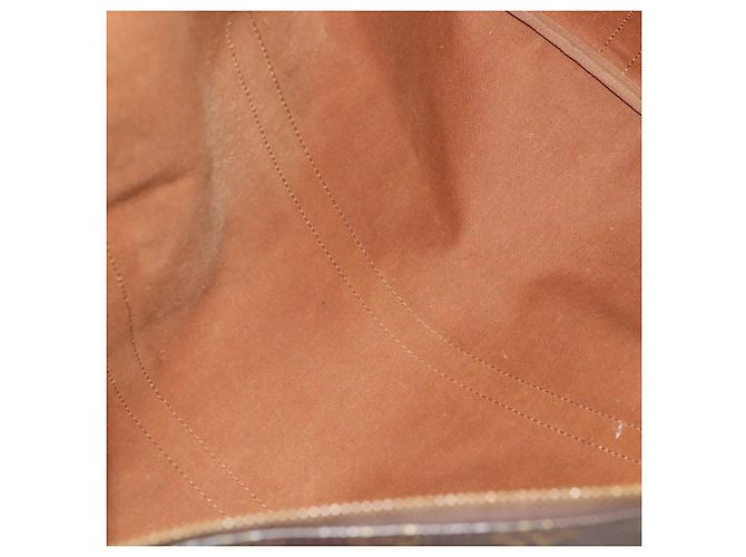 LOUIS VUITTON Monogram Keepall Bandouliere 50 Borsa Boston M41416 LV Auth 174446 Monogramma - vista 11