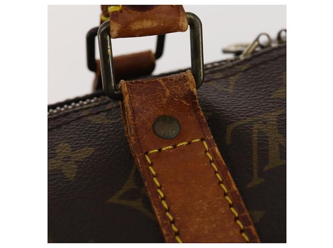 LOUIS VUITTON Monogram Keepall Bandouliere 50 Borsa Boston M41416 LV Auth 174446 Monogramma - vista 20
