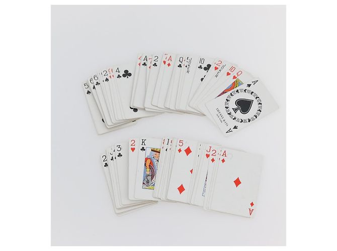 Autre Marque Carte da gioco TIFFANY&Co. 2 set Rosso Blu Auth BA11539 - vista 4