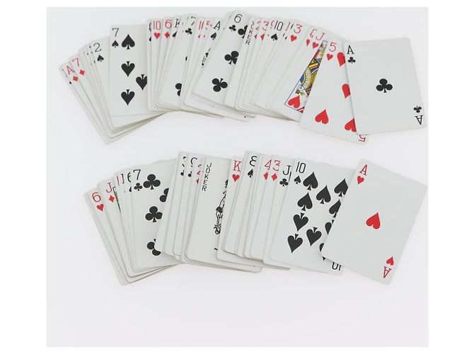 Autre Marque Carte da gioco TIFFANY&Co. 2 set Rosso Blu Auth BA11539 - vista 5