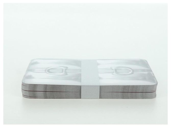 Conjunto de cartas de jogar com estojo de couro Horsebit GUCCI 700469 Auth YKZ728A Preto - vista 21