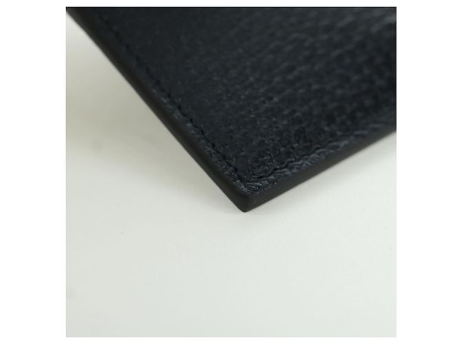 Conjunto de cartas de jogar com estojo de couro Horsebit GUCCI 700469 Auth YKZ728A Preto - vista 7