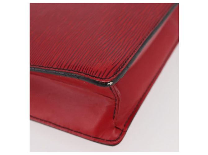 LOUIS VUITTON Epi Porta Documenti a Tracolla Briefcase Rossa LV Auth BAZ082 Rosso - vista 16