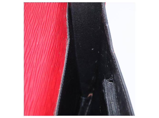 LOUIS VUITTON Epi Porta Documenti a Tracolla Briefcase Rossa LV Auth BAZ082 Rosso - vista 21