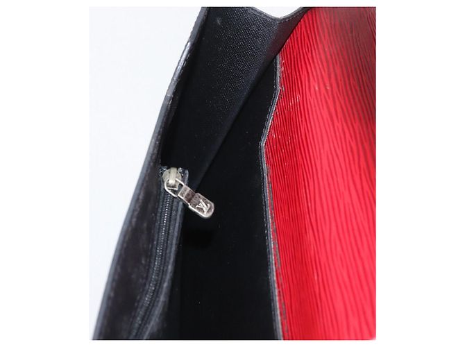 LOUIS VUITTON Epi Porta Documenti a Tracolla Briefcase Rossa LV Auth BAZ082 Rosso - vista 22