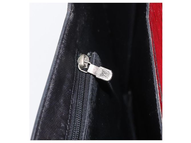 LOUIS VUITTON Epi Porta Documenti a Tracolla Briefcase Rossa LV Auth BAZ082 Rosso - vista 23