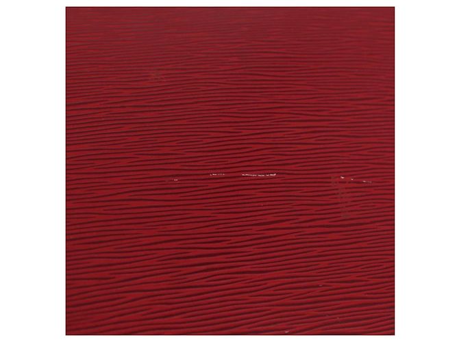 LOUIS VUITTON Epi Porta Documenti a Tracolla Briefcase Rossa LV Auth BAZ082 Rosso - vista 3