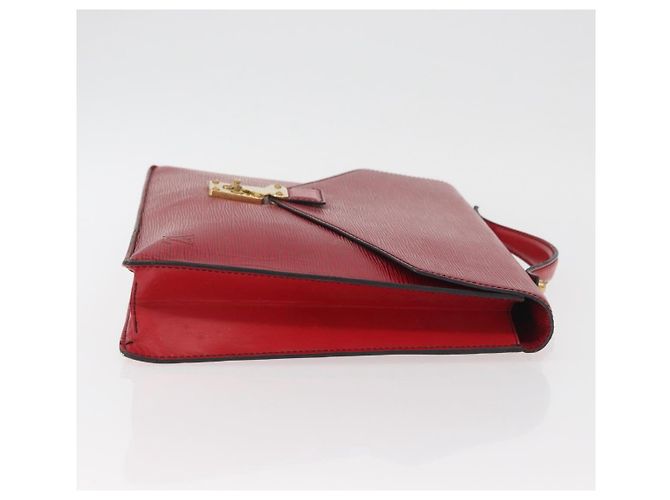LOUIS VUITTON Epi Porta Documenti a Tracolla Briefcase Rossa LV Auth BAZ082 Rosso - vista 4