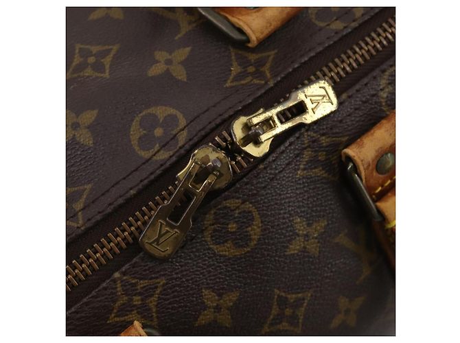LOUIS VUITTON Borsa Boston Monogram Keepall 45 M41428 Auth LV YKZ115 Monogramma - Ansicht 10