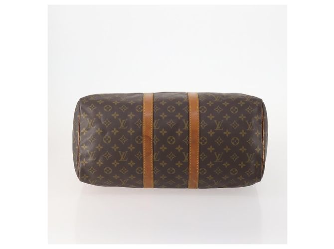 LOUIS VUITTON Borsa Boston Monogram Keepall 45 M41428 Auth LV YKZ115 Monogramma - vista 5