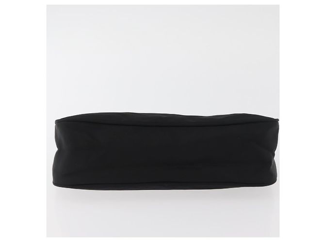 PRADA Accessory Pouch Nylon Black Silver Auth YKZ871A Silvery - view 5