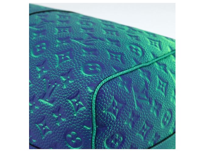 LOUIS VUITTON Illusion Keepall Bandouliere 50 Borsa Verde M59712 LV Auth yk20200SM - vista 10