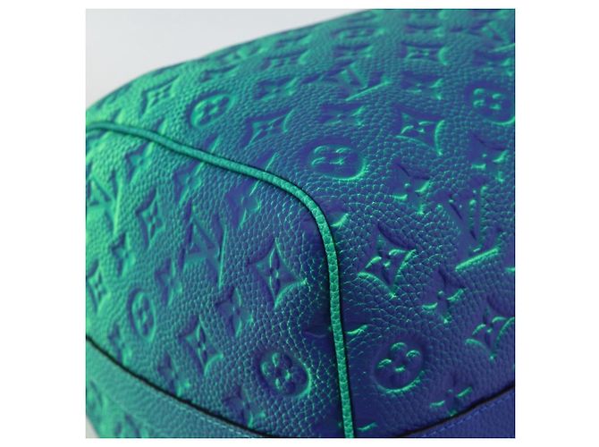 LOUIS VUITTON Illusion Keepall Bandouliere 50 Borsa Verde M59712 LV Auth yk20200SM - vista 17