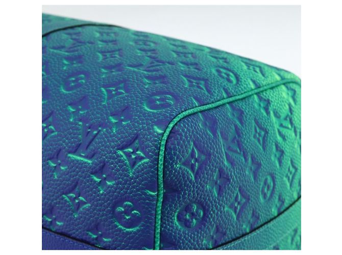 LOUIS VUITTON Illusion Keepall Bandouliere 50 Borsa Verde M59712 LV Auth yk20200SM - vista 18