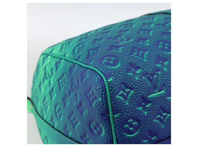 LOUIS VUITTON Illusion Keepall Bandouliere 50 Borsa Verde M59712 LV Auth yk20200SM - vista 19