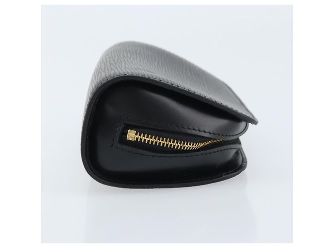 LOUIS VUITTON Pochette Dauphine PM Epi Nera M48442 LV Auth YKZ246 Nero - vista 3