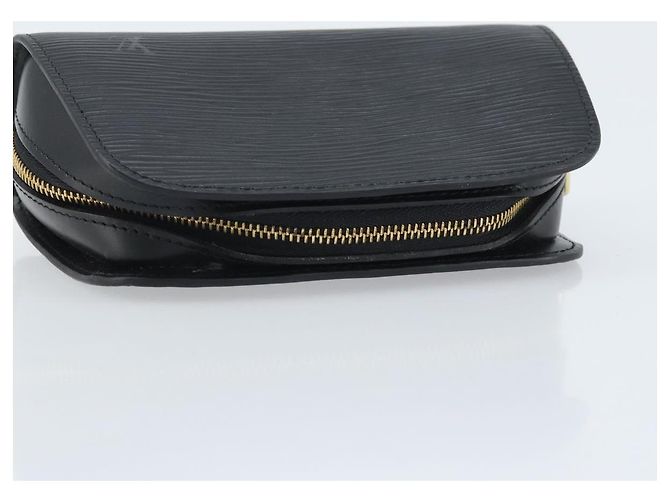 LOUIS VUITTON Pochette Dauphine PM Epi Nera M48442 LV Auth YKZ246 Nero - vista 5