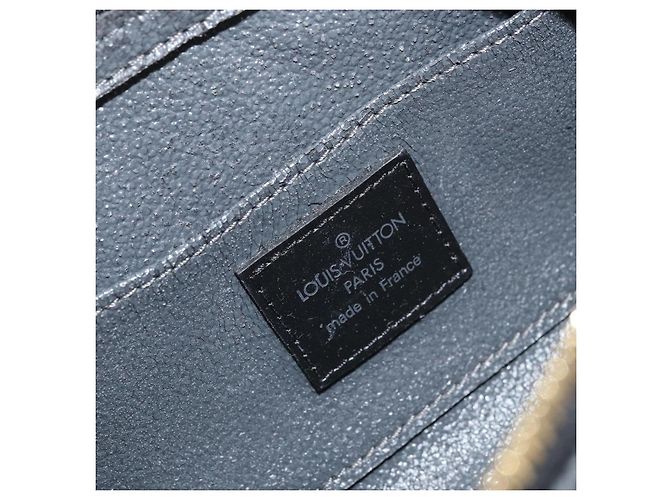 LOUIS VUITTON Pochette Dauphine PM Epi Nera M48442 LV Auth YKZ246 Nero - vista 9