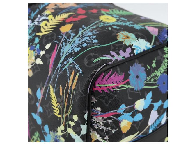 Borsa Keepall Bandoulière 50 Eclipse Floral LOUIS VUITTON M45062 Autentica yk20204SM Monogramma - vista 17