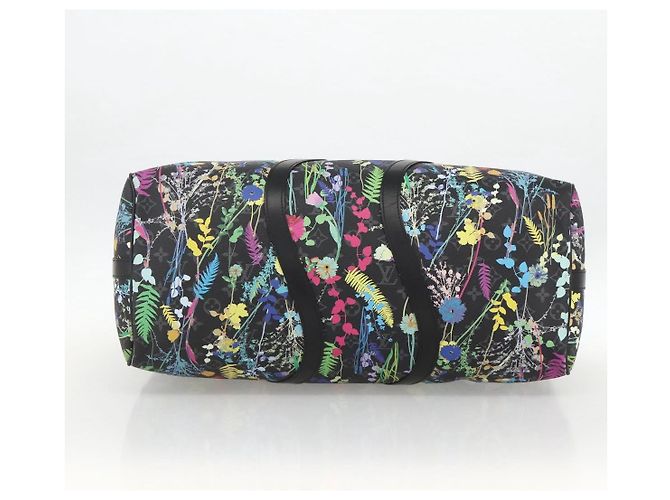 Borsa Keepall Bandoulière 50 Eclipse Floral LOUIS VUITTON M45062 Autentica yk20204SM Monogramma - vista 5