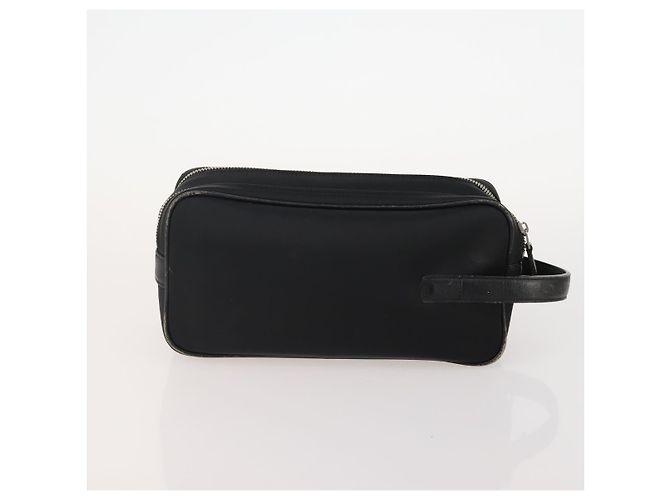 Borsa in pelle Burberrys Celine Dior Saint Laurent 5 pezzi Beige Nero Auth 162602 - vista 13