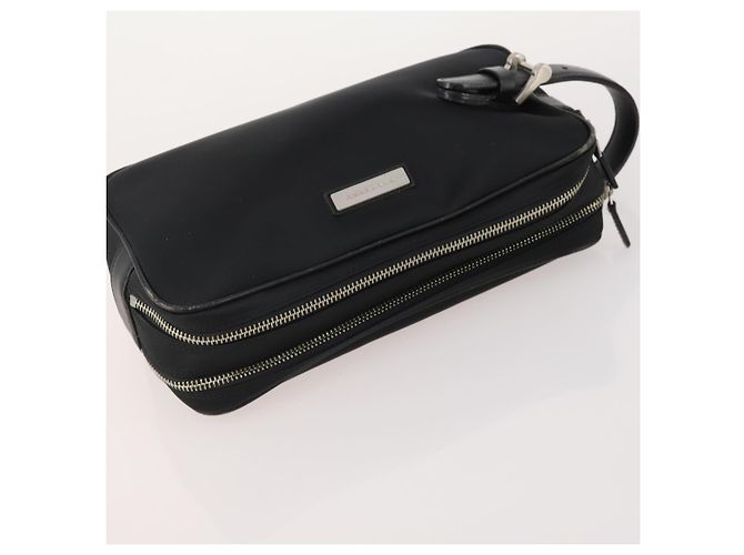 Borsa in pelle Burberrys Celine Dior Saint Laurent 5 pezzi Beige Nero Auth 162602 - vista 14