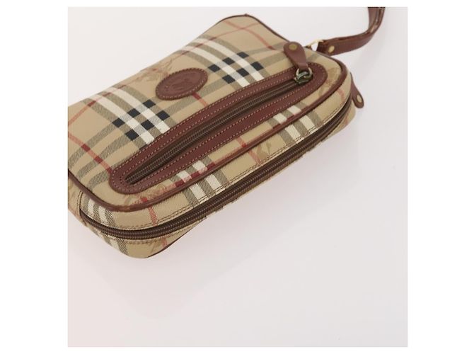 Borsa in pelle Burberrys Celine Dior Saint Laurent 5 pezzi Beige Nero Auth 162602 - vista 19