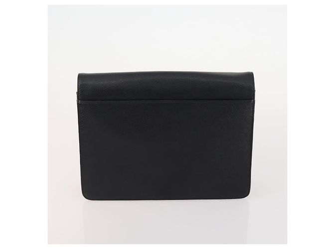 Borsa in pelle Burberrys Celine Dior Saint Laurent 5 pezzi Beige Nero Auth 162602 - vista 23