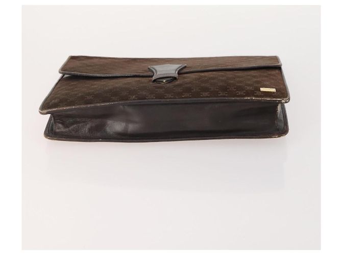 Borsa in pelle Burberrys Celine Dior Saint Laurent 5 pezzi Beige Nero Auth 162602 - vista 5