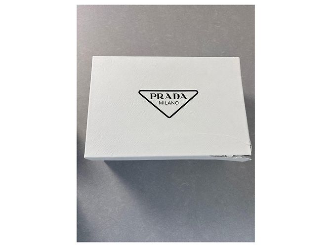 Mocassini Prada in pelle bianca Bianco - vista 9