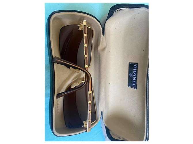 Gafas de sol Chanel 4017-D Marrones Cristal Castaño - vista 8
