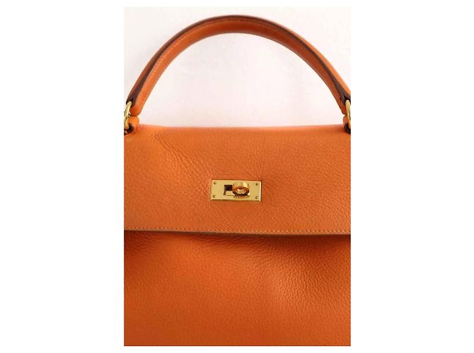 Hermès Borsa Kelly arancione - vista 2