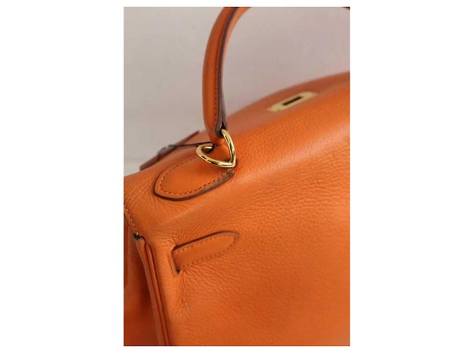 Hermès Borsa Kelly arancione - vista 5