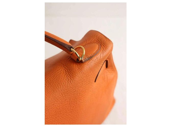 Hermès Borsa Kelly arancione - vista 6