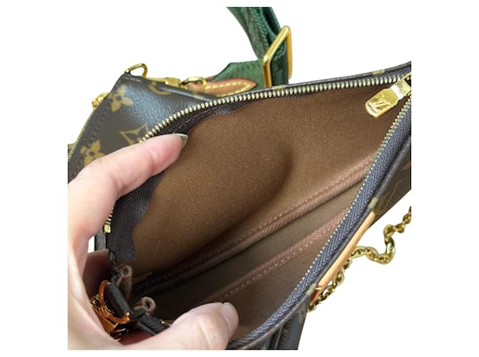 Louis Vuitton Monogram Multi Pochette Accessori Marrone - vista 13