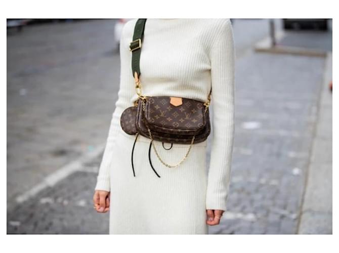 Louis Vuitton Monogram Multi Pochette Accessori Marrone - vista 2