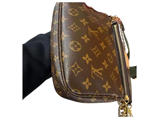 Louis Vuitton Monogram Multi Pochette Accessori Marrone - vista 5